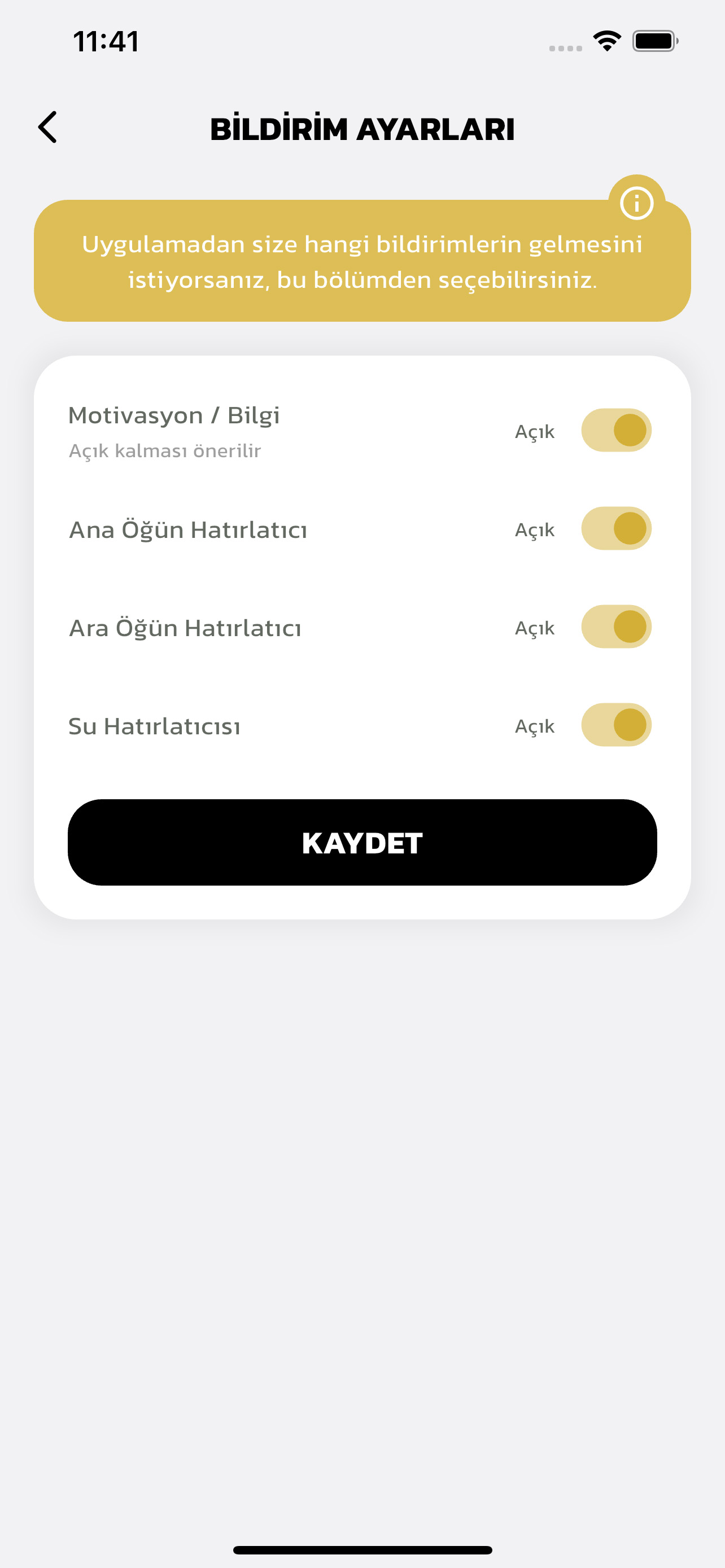 Online Diyet Mobil Uygulama